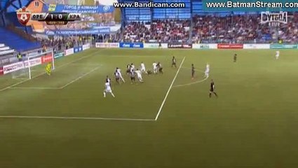 Goal Lobjanidze Orenburg 1-0 Krasnodar - 07.05.2017