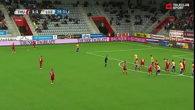 Thun 2:1 Luzern (Swiss Super League 6 May 2017)