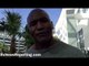 Roy Jones Jr :" you don't wanna get hit by Holyfield! " - esnews boxing