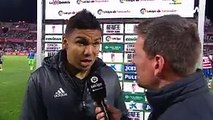 La réaction géniale de Casemiro lorsqu'un enfant l'interrompt en pleine interview