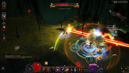 Diablo 3 ROS 2.5.0 - Temporada 10 - Up Level  0 a 70 deboas com amigos  #7 (Nível 52 a 63)