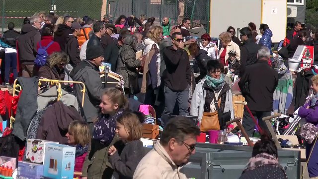 D!CI TV : le vide-grenier de la Bâtie Neuve, 2e plus grand derrière Crots