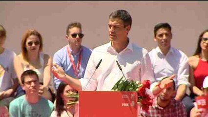 Sánchez promete dar voto a los militantes para los acuerdos poselectorales