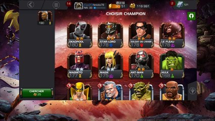 TestMatch005 - Marvel Tournoi Des Champions -Tornade vs BlackPanther