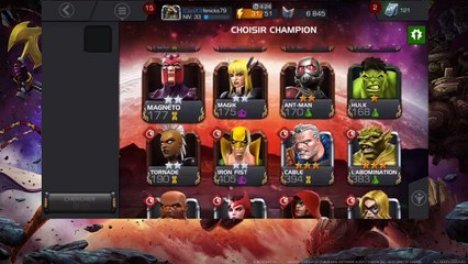 TestMatch006 - Marvel Tournoi Des Champions -LeFleau vs Gamora