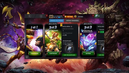 TestMatch010 - Marvel Tournoi Des Champions - Scarlet Witch vs Spider-man