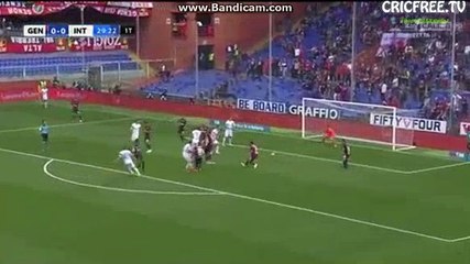 Candreva  Incredible  Miss  HD -  0-0   Genoa   VS   Inter  07-05-2017