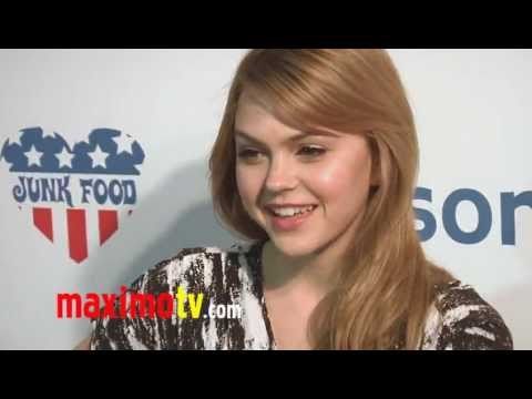 Aimee Teegarden // Coca-Cola's 125th Birthday Celebration Red Carpet