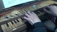 イギリス組曲 バッハ Ryan Layne Whitney (Bach: English Suite 2, Gigue) (on clavichord)