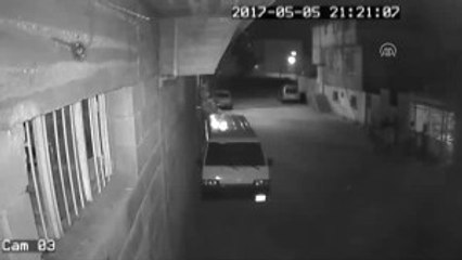 Bıçaklı Kavga Güvenlik Kamerasında