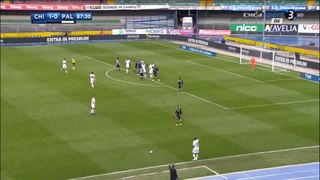 Edoardo Goldaniga Goal HD - Chievo 1-1 Palermo - 07.05.2017
