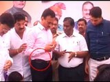 BJP minister faces heat for displaying gun at a school function