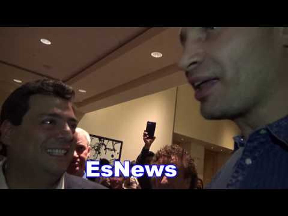Vitali Klitschko in Miami meets WBC President EsNews Boxing