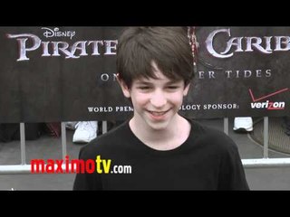 ZACHARY GORDON at "Pirates of the Caribbean: On Stranger Tides" WORLD PREMIERE