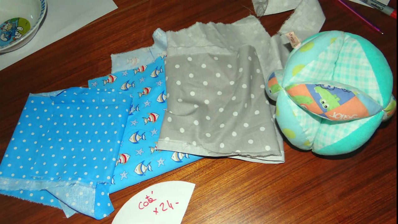 Cours de couture : Diy tuto balle montessori