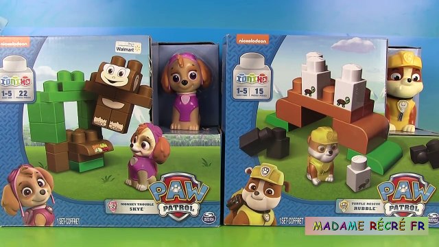 Pat Patrouille Ionix Jeu De Construction Paw Patrol Ionix Blocks Set Stella Et Ruben Video Dailymotion