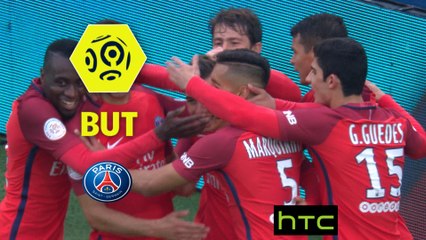 But MARQUINHOS (83ème) / Paris Saint-Germain - SC Bastia - (5-0) - (PARIS-SCB) / 2016-17