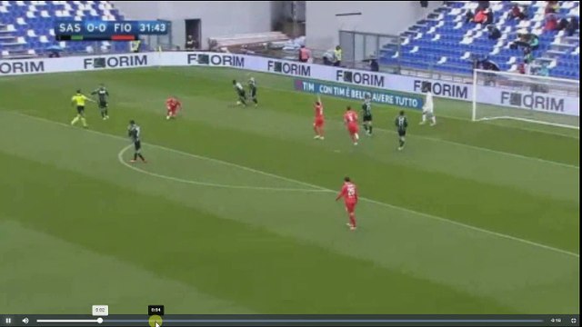 Nikola Kalinic Missed Penalty - Sassuolo vs Fiorentina 0-0 07.05.2017 (HD)