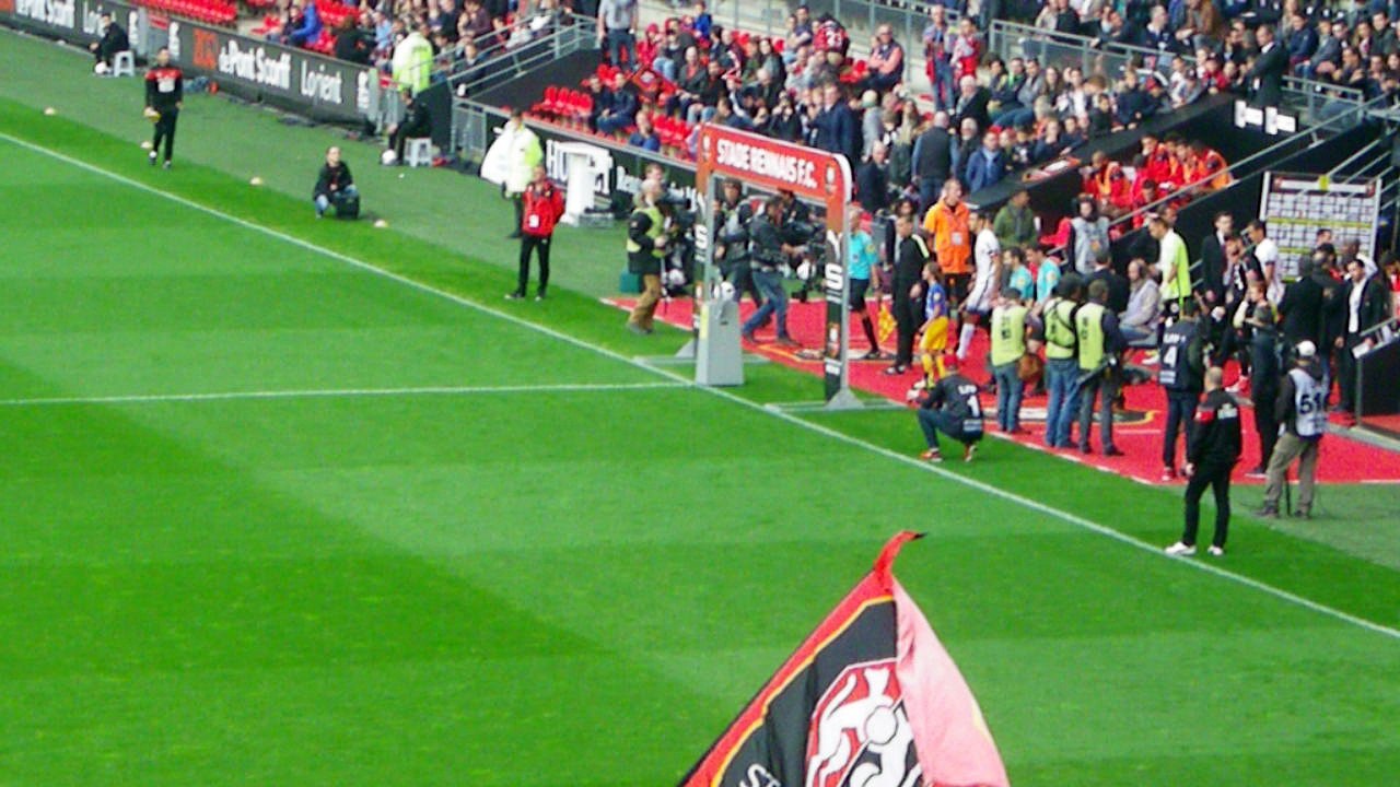 07/05/17 : SRFC-MHSC : entrée des équipes