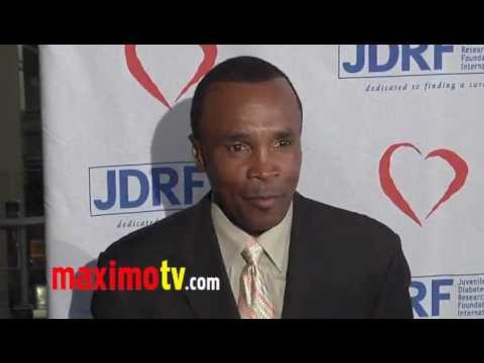 SUGAR RAY LEONARD at JDRF's 8th Annual Gala Red Carpet