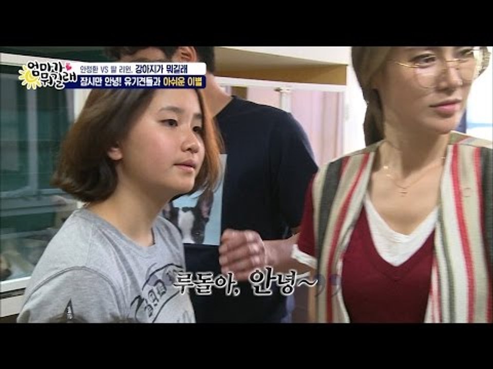 안녕... 리원이와 유기견과의 이별. [엄마가 뭐길래] 30회 20160602
