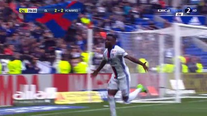 Résumé Lyon 3-2 Nantes but Maxwel Cornet - 07.05.2017