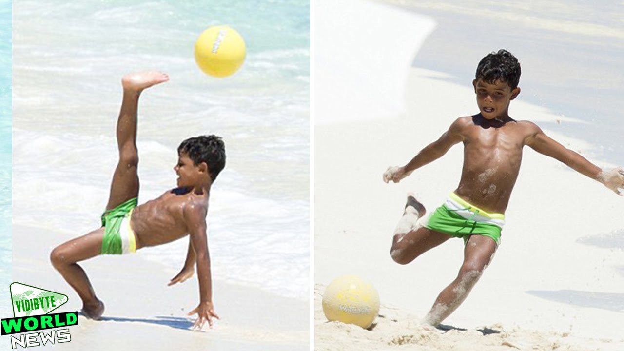 Cristiano Ronaldo Jr ● Playing Football 2017