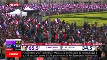 Présidentielle 2017 : Emmanuel Macron hué par les électeurs du FN à l'annonce des résultats