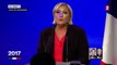 Le discours de Marine Le Pen après sa défaite à l'élection présidentielle