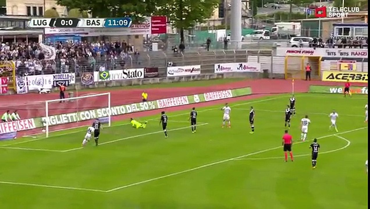 FC Lugano 2:2 FC Basel (Swiss Super League 7 May 2017)