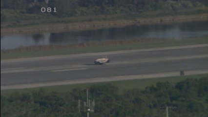 Este drone militar secreto creó una onda sónica al aterrizar que sacudió Florida