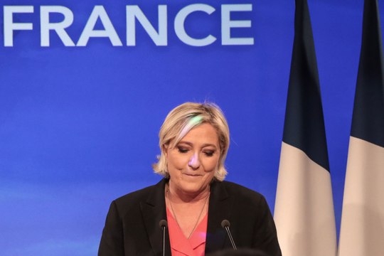 Marine Le Pen: Nous sommes la première force d'opposition au projet du nouveau président