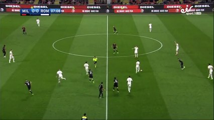 Dzeko Goal HD - AC Milan 0-1 AS Roma - 07.05.2017