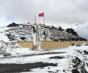 Erzurum'a Mayıs Karı