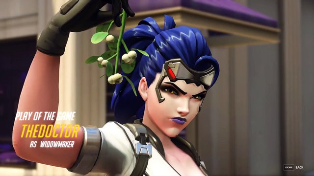 Overwatch: This is how you become a pro Reddit Widow right? (Not your everyday Widow POTG)