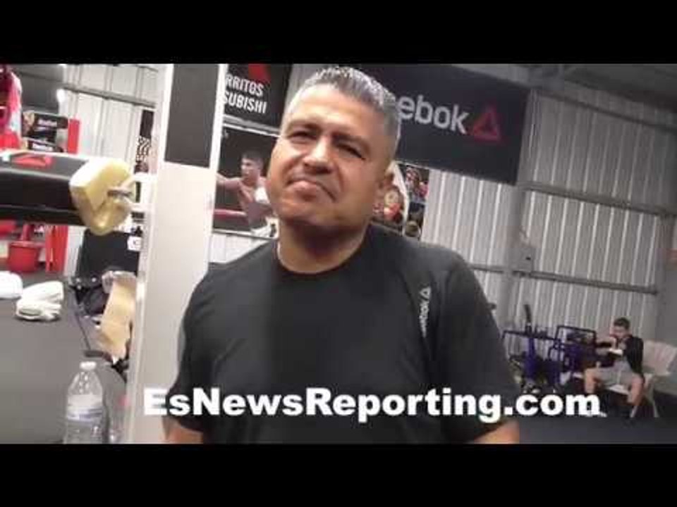 Robert Garcia:" Big G would have killed me if i did a tattoo!" - EsNews Boxing