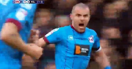 Dawson  GOAL (2:3) Scunthorpe vs Millwall