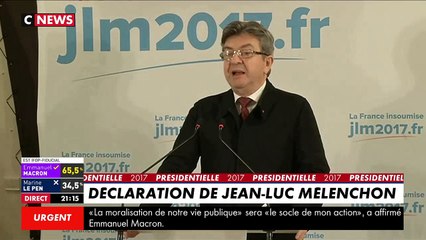 Jean-Luc Mélenchon : "J'appelle tous ceux prêts à rompre avec le passé à nous rejoindre"