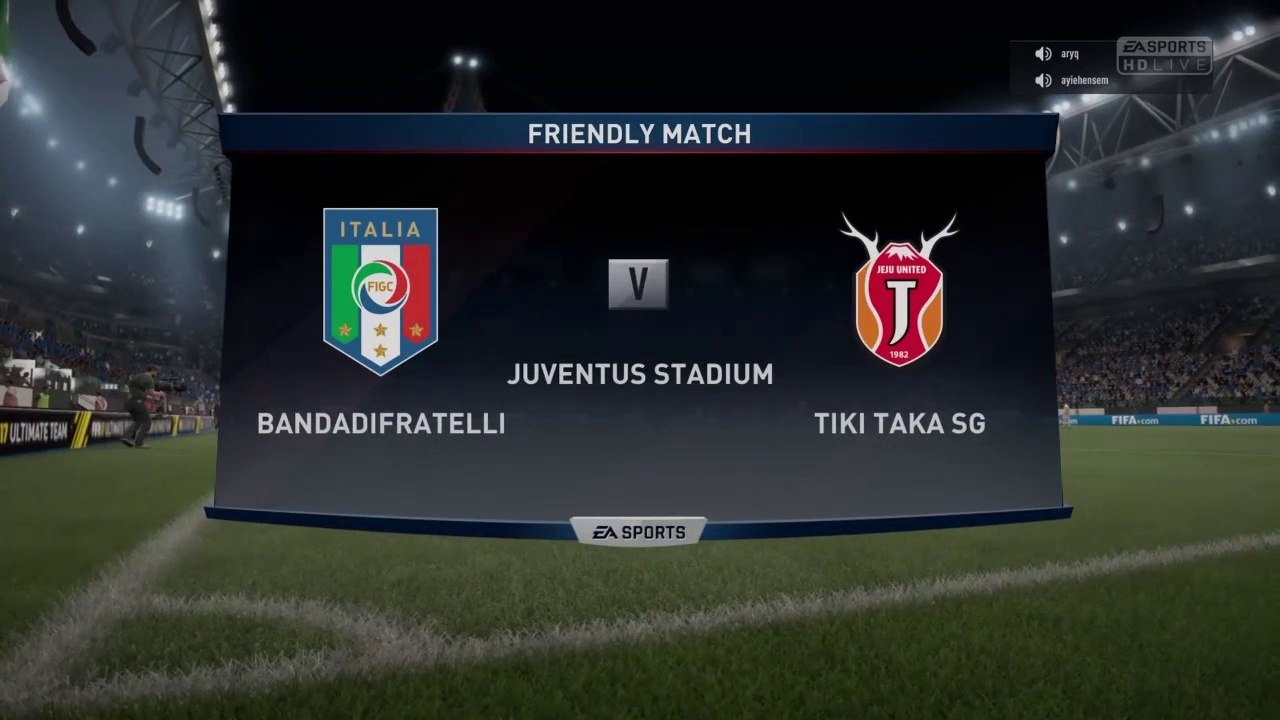 SGFIFAVP Adroit League Tier 1 - Season 2 | BandaDiFratelli	0-2 Tiki Taka SG