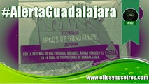 #Alerta. Construyen casas para ricos en parques públicos de Guadalajara