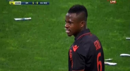 Paul Baysse Cancelled Equalizer Goal HD - Olympique Marseille 1-0 Nice - 07.05.2017 HD