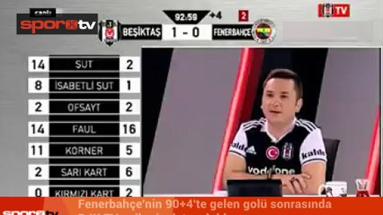 Beşiktaş-Fenerbahçe maçında son dakika golü 😢