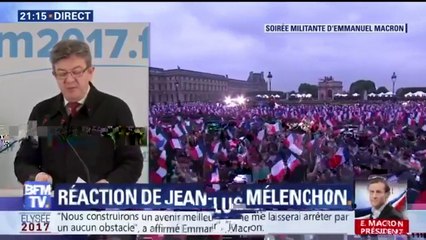 Mélenchon: "Le programme du nouveau monarque présidentiel, c’est la guerre contre les acquis sociaux"
