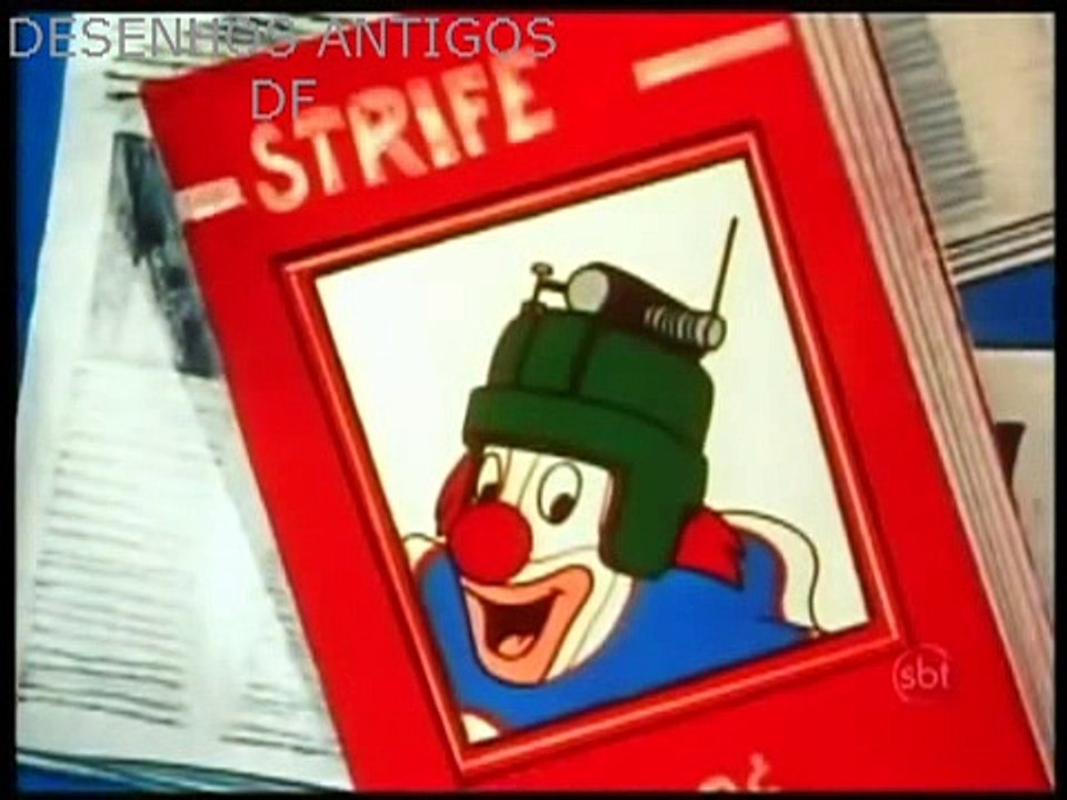 Bozo Desenho Animado ~ Ep. 049 ~ Capacete Voador