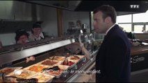 Emmanuel Macron veut manger un cordon bleu 