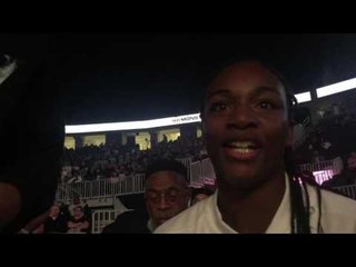 Clarisa Sheilds and Shakur Stevenson after her pro day debut - esnews boxing