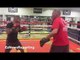 ASHLEY THEOPHANE KILLING THE MITTS!! NASTY POWER!! READY TO RULE 140lbs - EsNews Boxing