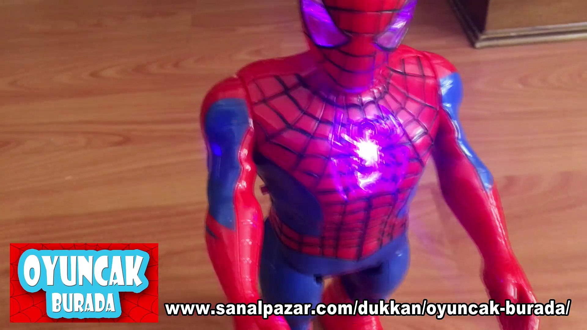 Örümcek Adam Yürüyen Robot Oyuncağı - Dailymotion Video