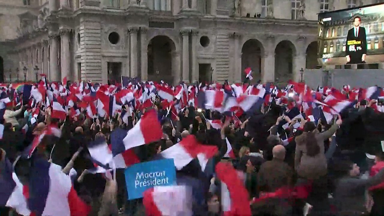 Europa atmet auf: Macron wird französischer Präsident