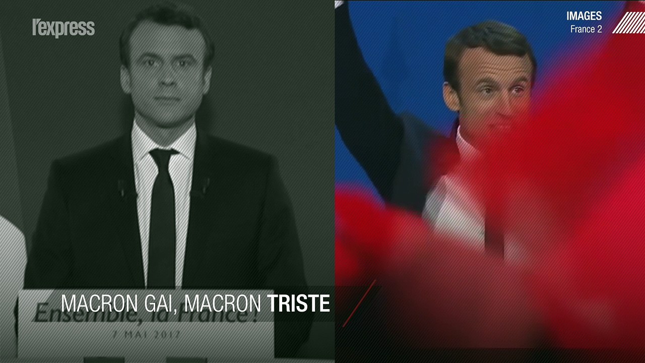 Miroir mon beau miroir: Macron triste contre Ma...